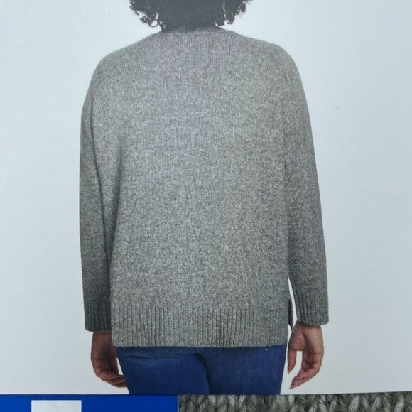 Ella Moss Button-Up Womens Cardigan L Gray Relaxed Fit d0095 - Picture 7 of 8